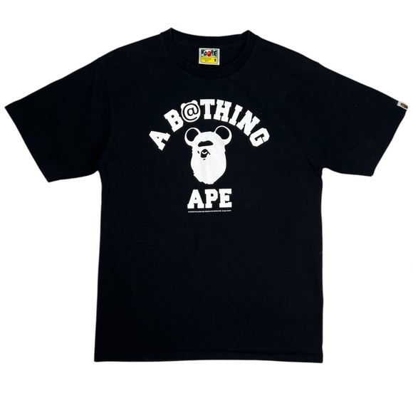 A BATHING APE Bape x Medicom Toy Be@r College Tee - Picture 11 of 11